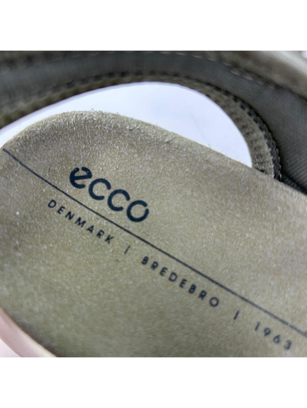 Ecco Womens Chunky Sport Sandals US 8.5 Green Platform Strappy Shoes - Picture 12 of 13